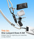 17 Max,Skin-Friendly,2 TORRAS Phone Lanyard with Hanging Loops, Adjustable Anti Theft Phone Strap Crossbody for iPhone