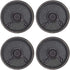 uxcell 0.5W 8 Ohm Micro Internal Speaker, Magnet Loudspeaker, 50mm Dia, 4pcs.