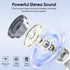 Wireless Earbuds, 2024 Bluetooth Headphones 5.3 HiFi Stereo Earphones, 40H Playtime in-Ear Earbud, Bluetooth Earbud with LED Power Display, IP7 Waterproof Earphones Sport Headset for Android iOS