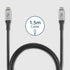 USB4 1.5m, 80Gbps, 8K 240W 3.1), (K32301WW) Kensington Cable Supports up to Video, up to Power Delivery (PD Compatible