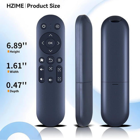HZIME VP-1 New Replacement Remote Control Compatible for VOPLLS Smart Projector
