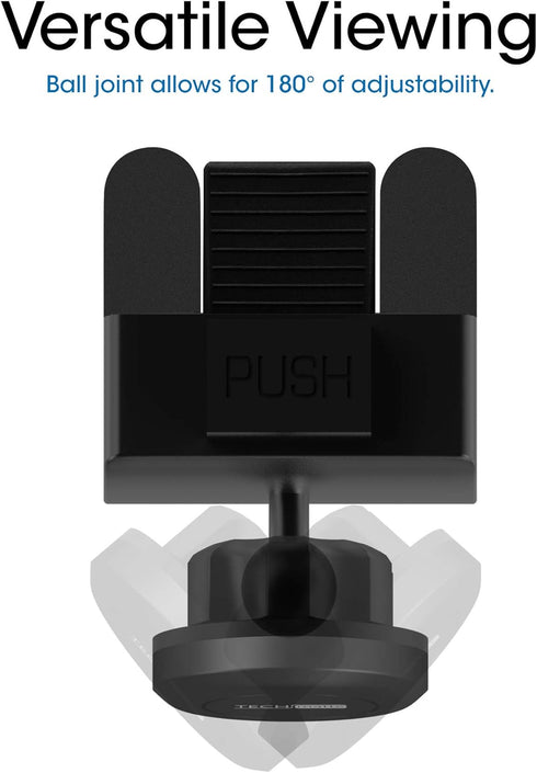 TechMatte (1 Pack) MagGrip Universal Magnetic CD Slot Mini Car Mount, Case Friendly CD Slot Phone Holder Compatible