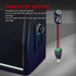 DAIERTEK 10pcs 9V Battery Connector Snap Clip I Type with Alligator Clips and DC Male Power Plug
