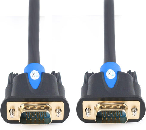 SHD VGA Cable VGA to VGA HD15 Monitor Cable for PC, Laptop, TV, Projector - 50 Feet