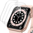 JETech Screen Protector for Apple Watch SE (2022/2020) / Series 6 5 4 - TPU HD Clear Full Coverage, 3-Pack