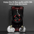 CCA CRA In-Ear Monitor Headphones: Wired IEMs with Ultra-Thin Dynamic Driver, Clear Sound, Deep Bass & Tangle-Free
