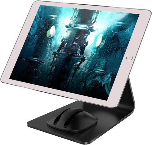 WixGear Cell Magnetic Phone Stand, Premium Holder for iPhones, Android Smartphones & Mini Tablets with Smart Cord Holder