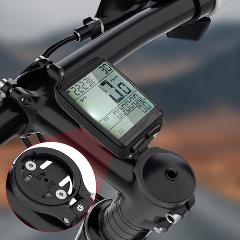 Bike Stem Computer Mount, Adjustable Out Front Mount for Garmin Edge 25 130 200 500 510 520 800 810 820 1000 1030