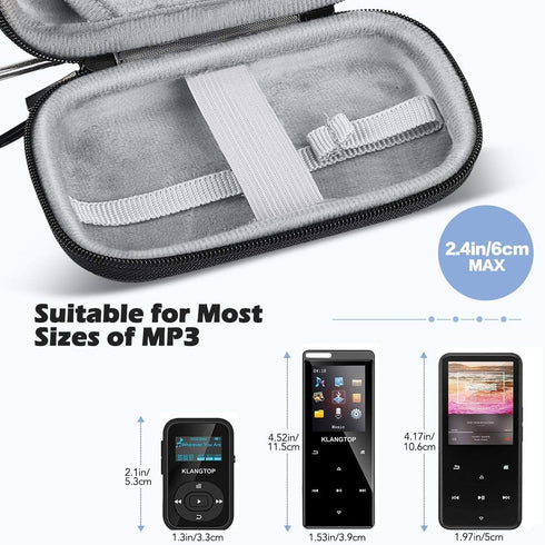 AGPTEK MP3 MP4 2.4 inch MP3 MP3 2.4 inch, Player Case for Player, for AiMoonsa/for Picxiul/for YOTON/for /