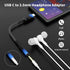 USB Type C to 3.5mm Female Headphones Jack Adapter for Galaxy S24 Ultra, USB C to Aux Audio Dongle Cable Compatible with iPhone 15 Pro Max Plus Samsung S23 FE S23+ S22 S21 Note 20 Pixel 7 iPad MacBook