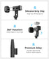 Fuloview 60 inch, Selfie Stick Travel Tripod for iPhone Wireless Remote for Selfies, Extendable Selfie Stick