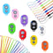 EszkozTA Cellphone Remote Shutter for Smartphones and Tablets (Colorful-9-pack), AOQIYUE Wireless Camera Remote