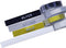 Motex Refill Tape for Embossing Label Maker, 4 Color Tapes, 3/8-Inch (Black, Transparent, Gold, Silver)
