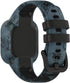 Newooh Watch Band ,ChildrenS Silicone Color Strap,ompatible for Garmin Fit JR3 /Vivofit JR 3 Smart Watch Silicone Replacement Strap