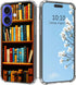 BFSEROBJ for iPhone 17 Case with a Bookshelf Pattern Design Ultra-Thin Clear Soft