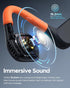 truefree F2 Open Ear Headphones, Bluetooth 5.3 Air Conduction Wireless Sport Earbuds with Enhanced Bass, 15H Playtime