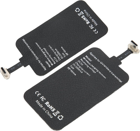 Qi Wireless Charger Receiver USB C 10W Quick Charging Receiver for Type C Android Mobile Phones