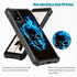 for TCL ION X Case, Heavy Duty Rugged Hard PC & Soft TPU Bumper with Glass Screen Protector for TCL ION X/ION V/40Z -