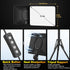 Anautin 30W 1-Pack 3700Lux Upgraded Photography Lighting Kit, LED Video Lighting for Video Recording, Studio Lights