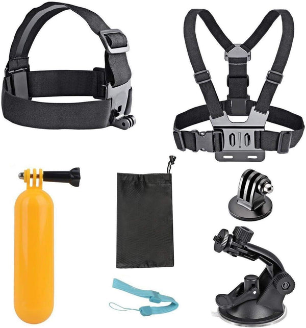 AKASO 7 in 1 Action Camera Accessories Kit for EK7000/EK7000 Pro/Brave 4/Brave 4 Pro/Brave 7/Brave 8/GoPro