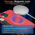 Diverbox iPhone 15 Case with MagSafe & Screen Protector 2 Pack - Heavy Duty, 15 FT Drop Protection, Shockproof (Red)