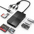 SHOWAIST Memory Stick Pro Duo Reader Adapter, 8 in 1 SD/MS/TF/CF/XD Card Reader