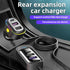 Car Charger with 6 Multi Ports USB Type C, 66W & QC3.0 Fast Charging Adapter Auto Cigarette Lighter Plug, for iPhone 15 Max Pro Samsung Android Smart Phone Tablets & More by Ankuee