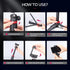 ULANZI MT-44 59" 2 1 360 Extendable Phone Tripod, Selfie Stick Vlog Stand with in Phone Clip, Ball Head Camera Tripod