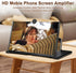 KUVPIUS 16" 3D Mobile Phone Screen Magnifier, HD Screen Amplifier Projector for Movies, Anti-Blue Light Eye-Protecting
