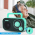 DreamSky AM FM Portable Radio - Plug in Wall or Battery Operated, Strong Reception, Easy to Use, Gifts for Seniors