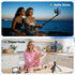 Aourxiv 4-7'' Selfie Stick Tripod with Light, Retractable Selfie Stick Tripod with Wireless Remote Control