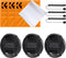 K&F Concept 40.5mm Lens Cap - 9-in-1 Center Pinch Lens Cover + Anti-Loss Keeper Leash + Microfiber Cleaning Cloth for