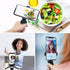 Goocong Phone Tripod Mini Tabletop Small Tripods Desktop Stand Compact Vlog Travel Selfie Stick Handle Grip for iPhone