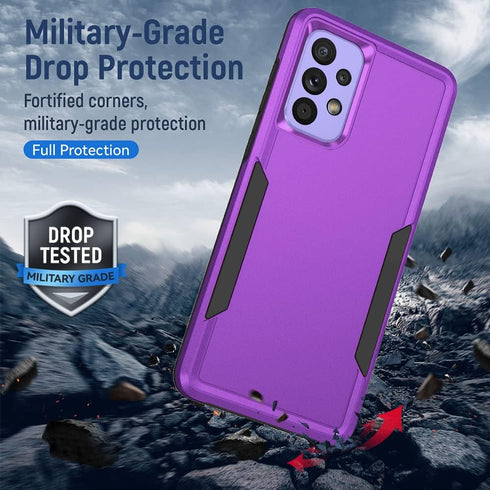 for Samsung A53 5G Case - Galaxy A53 5G Case with Screen Protector, Full Body Protection Durable Rubber Cover Phone