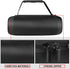 Geekria Shield Speaker Case for JBL Charge 5 and Charge 4 - Portable Bluetooth Speaker Hard Shell Travel Bag (Black)