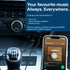 MMOBIEL Bluetooth AUX Adapter, USB to 3.5mm AUX Bluetooth Car Adapter with Microphone for Music and Handsfree Calling