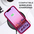 BENTOBEN Soft Silicone Gel Case for iPhone 14, Shockproof Protective Phone Cover, Hot Pink