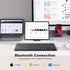 MOFII Bluetooth Keyboard, Ultra-Slim Wireless Computer Keyboard for iPad/iPad Air/iPad Pro/iPad Mini, iPhone, Tablet, Laptop, Compatible with iOS, Mac OS, Android, Windows, Black