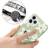 Jsoerpay Transparent Phone Ring Holder 2 Pcs - Clear Cell Phone Ring Holder with Diamond, 360° Rotation