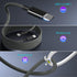 Excgood Fast Charging Type C Car Charger Kit, 25W USB C Wall Adapter for Galaxy S24 Ultra, 2X 6ft Braided Cables