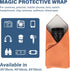 Walking Way Protective Wrap, Self-Adhesive Magic Cloth Camera Wrap, Storage Cloth, Anti-Scratch, Dustproof, Washable