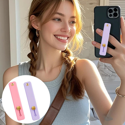 Styquenzer 2 Pcs Loop for Phone Case Phone Loop Finger Holder Universal Portable Phones Finger Strap Phones Holder
