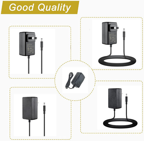 Dysead 12V3A 16-Channel 1080p Adapter Charger for DVR Surveillance System