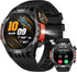 Military Smart Watch for Men, 1.46" Outdoor Tactical Sports Smartwatch, Fitness Watch with Call Function, Black