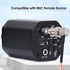 10FT, 75 RG179 3G/6G XRDS-RF SDI Cable Flexible BNC to BNC Right Angle Video Ohm Male Extension for HD Camera Monitor