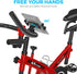 KDD Spin Bike Tablet Holder Mount, Phone iPad Holder Stand Exercise Bike Handlebar Mount for Stationary Bicycle, Treadmill, Microphone Stand, Fit for iPad Pro 12.9, Galaxy Tabs, iPhone(4.7-13”) by KDD