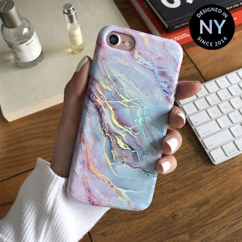 VELVET CAVIAR Compatible iPhone SE 2020 Case, iPhone 8 & 7 Case, Marble Design for Women & Girls