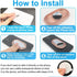 CLZWiiN 360 Phone Ring Holder Finger Kickstand, Foldable Rotation Cellphone Grip for Desk, Office Desktop, Cell Phone