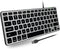Macally Backlit Wired Keyboard for Mac, Comfortable All Day Typing USB Keyboard for MacBook Pro/Air, iMac, Mac Mini/Pro