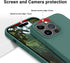 OTOFLY iPhone 14 Pro Case, Silicone Shockproof Slim Thin Phone Case, 6.1 inch, Pine Green